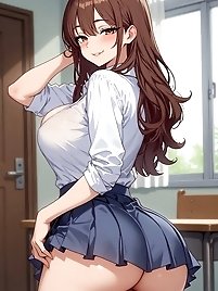 School girls spread their asses to get them wet and wild