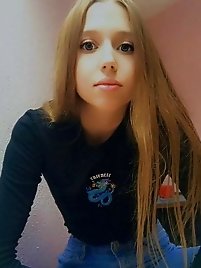 Cock addicted younger coed taking off her panties